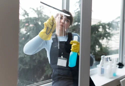 Nettoyage de vitres intérieures et extérieures à Thorigny